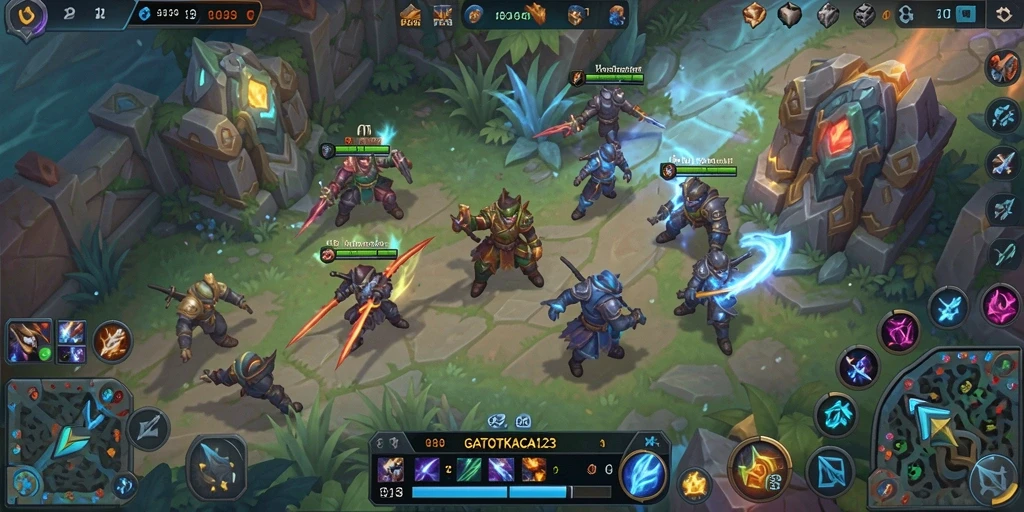 Tangkapan layar utama GATOTKACA123 menampilkan aksi gameplay yang seru.