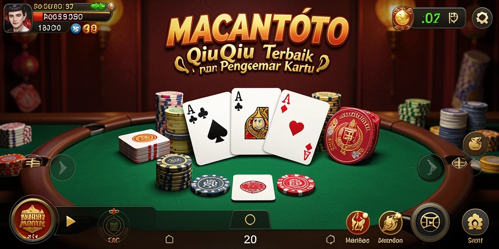 Tampilan gameplay seru QiuQiu di MACANTOTO.