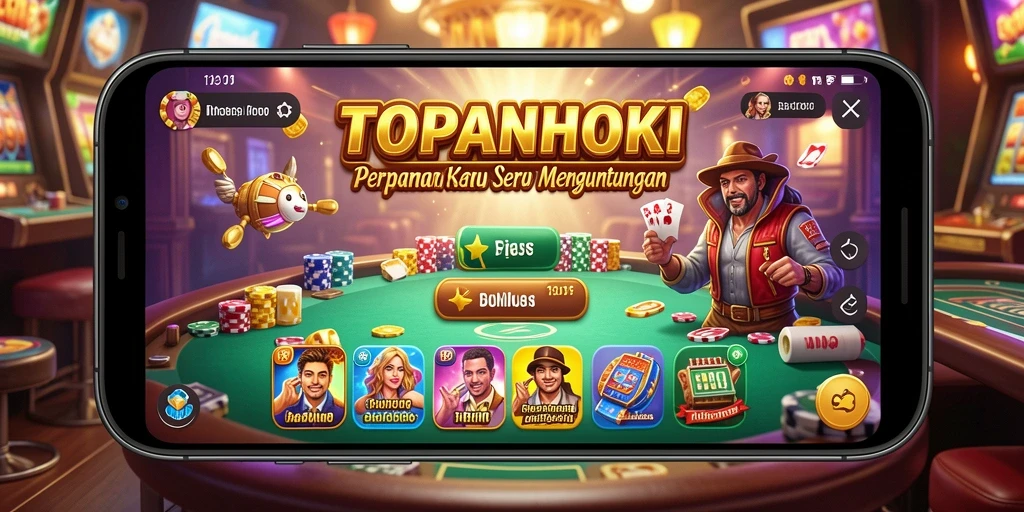 Tampilan gameplay seru dan menantang di TOPANHOKI.